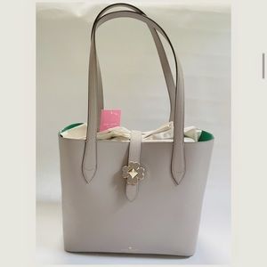 New Kate Spade Kaci Small Tote in Taupe